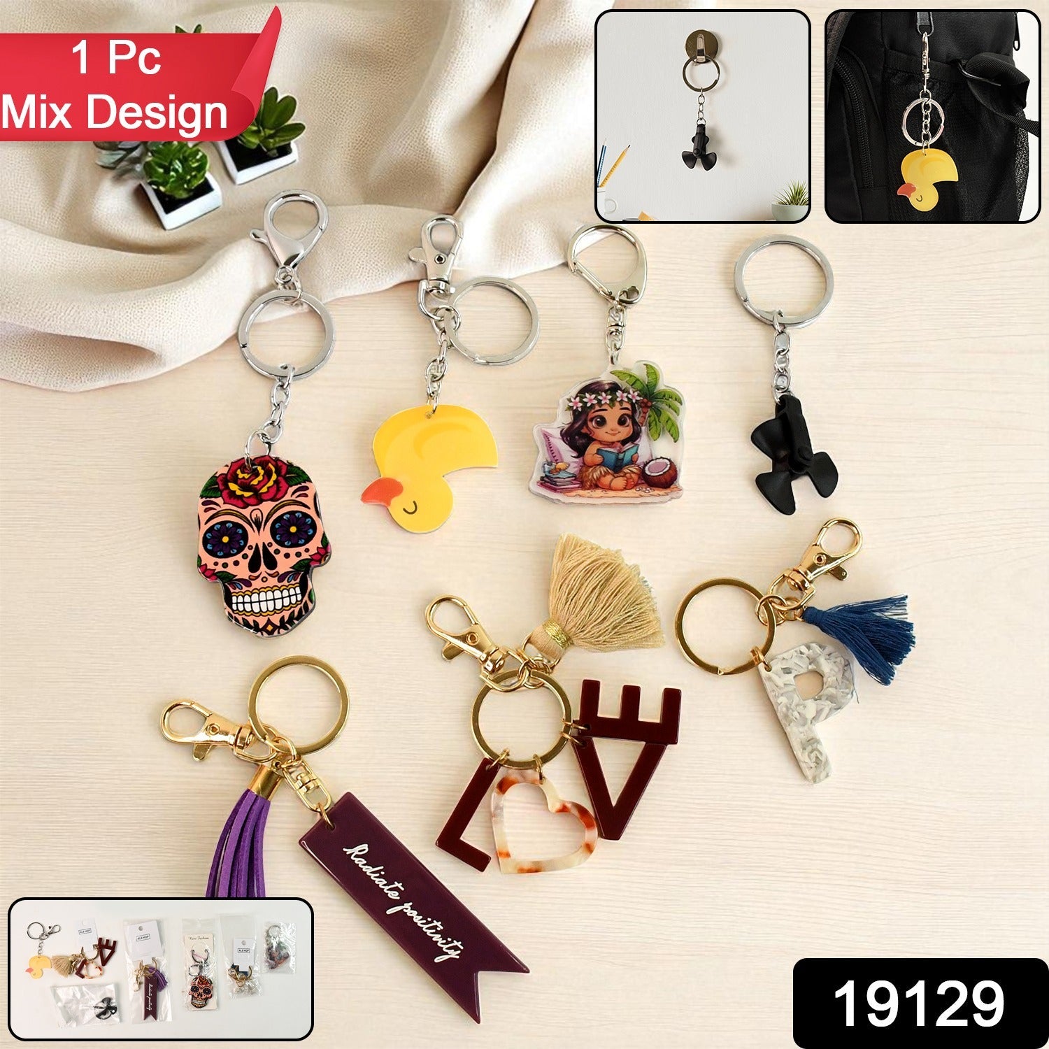 Cartoon Keychain Collection Cartoon Keychain Collection